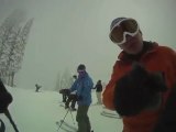 New Year's Powder-White Water Ski Resort filmed w/ GoPro HD