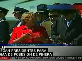 Morales y Mujica llegan a Chile para posesión de Piñera