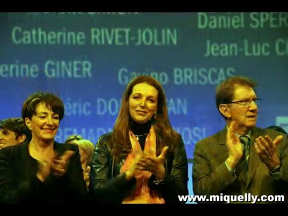 Diaporama réunion publique le Dôme [régionales PACA]