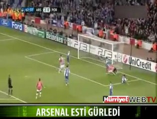 Arsenal :5-0: Porto All Highlights & Goals