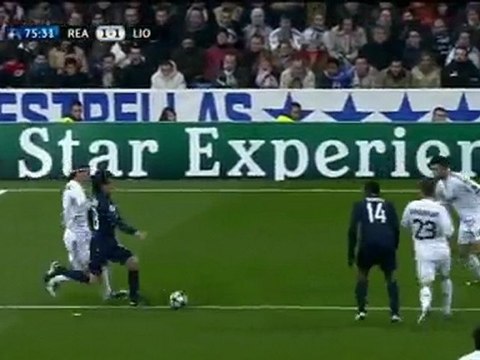Real Madrid - Olympique Lyonnais / Highlights / 10/03/2010