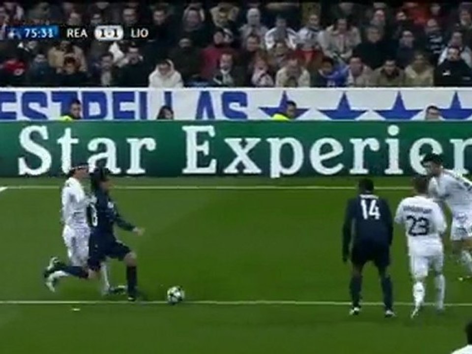 Real Madrid - Olympique Lyonnais / Highlights / 10/03/2010