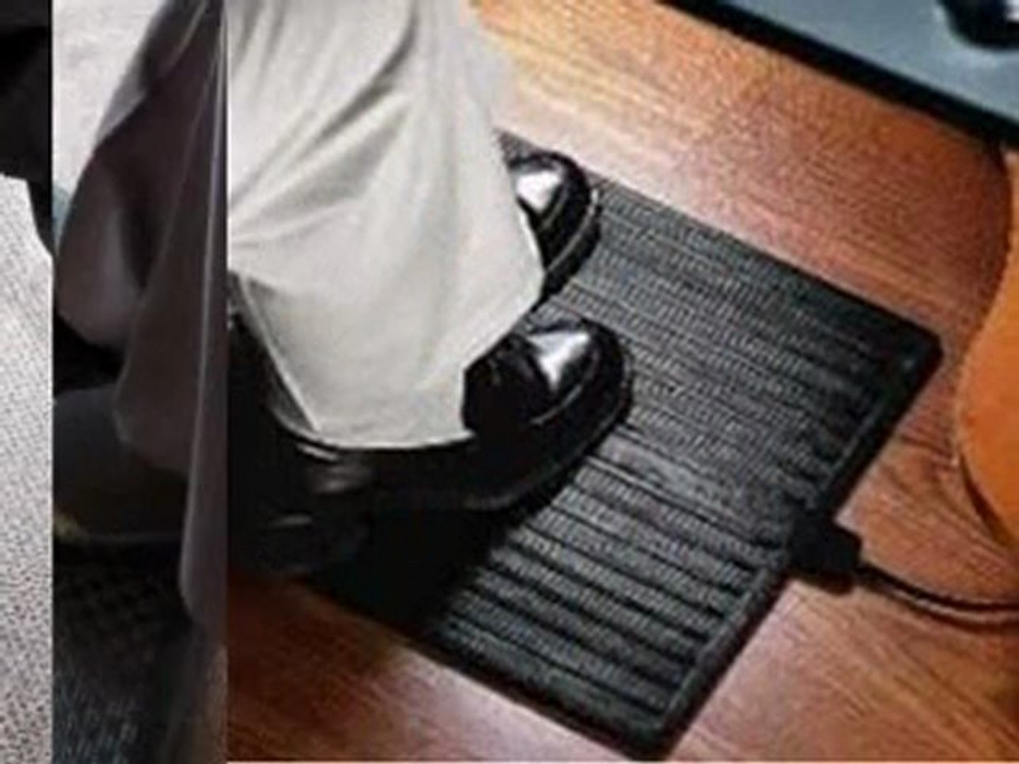 You Can Get A Heated Footrest For The Person Who Always Has Cold Feet