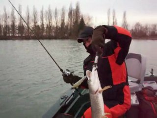 Premier brochet de l'année aux domaine de Rumilly (aube)