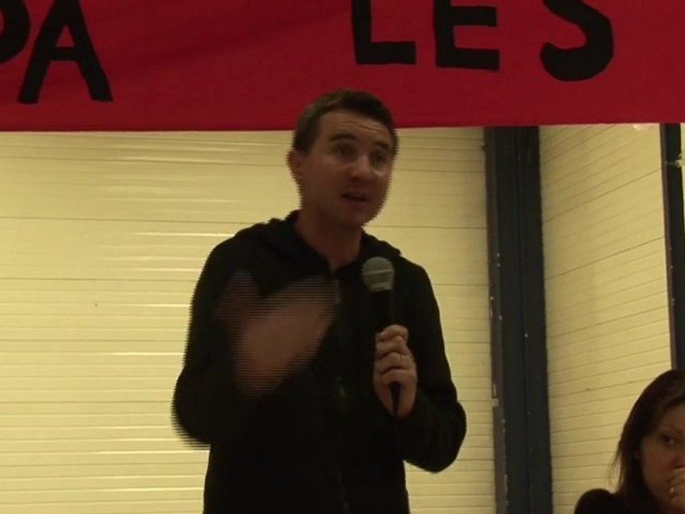 Discours d'Olivier Besancenot aux régionales de 2010