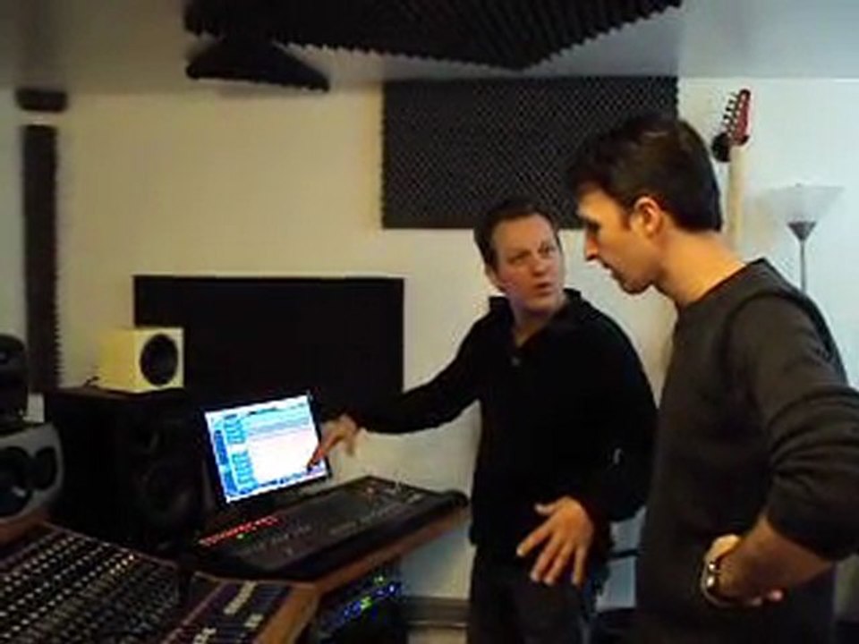 mozaïk en enregistrement studio