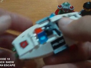 LEGO 5969 : LEGO Squidman Escape Space Police Review 5969