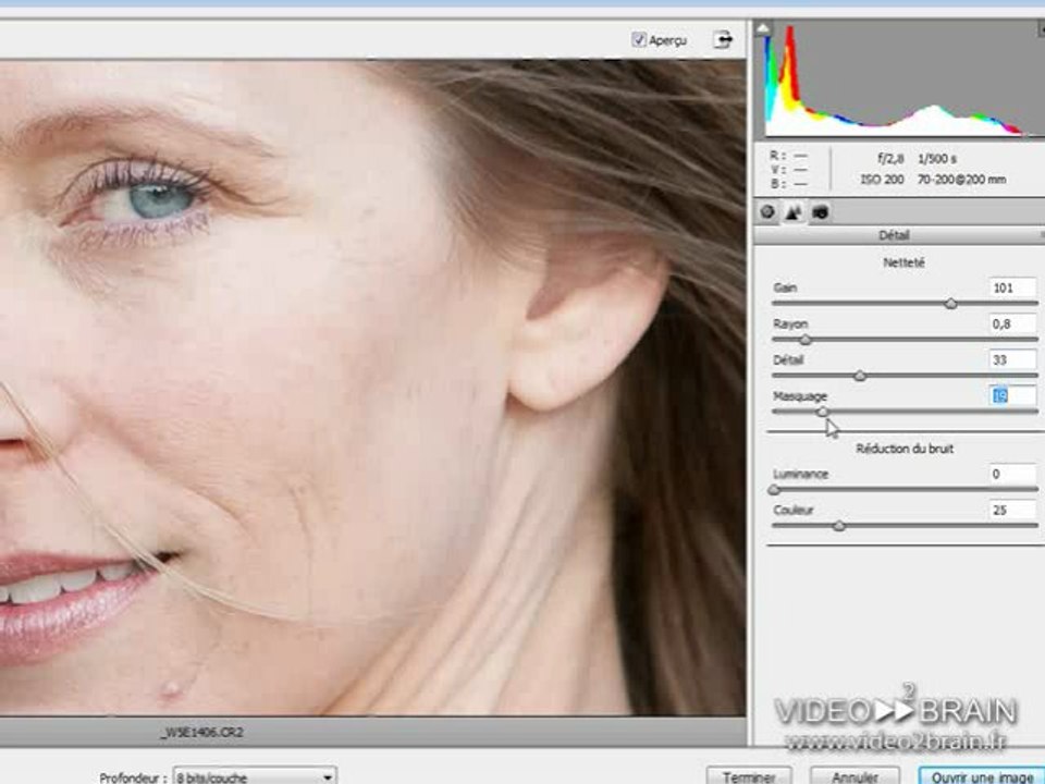 Photoshop Elements 8 : Corriger les détails