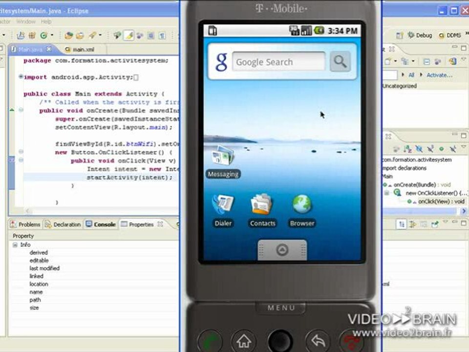 Programmer pour Android : Ouvrir des activités du système
