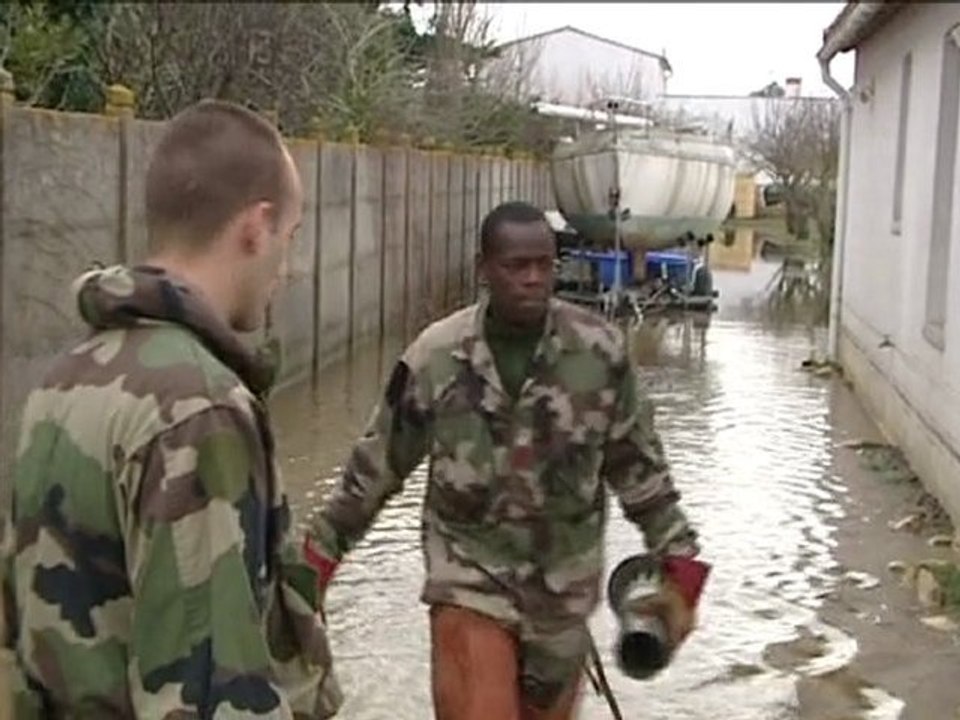 Tempête Xynthia : renforts militaires