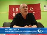 Calaisis TV: Régionales: Réunion publique de Lutte ouvrière