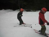 Ski La Bresse Lucien Valentine Suzanne et Mathieu