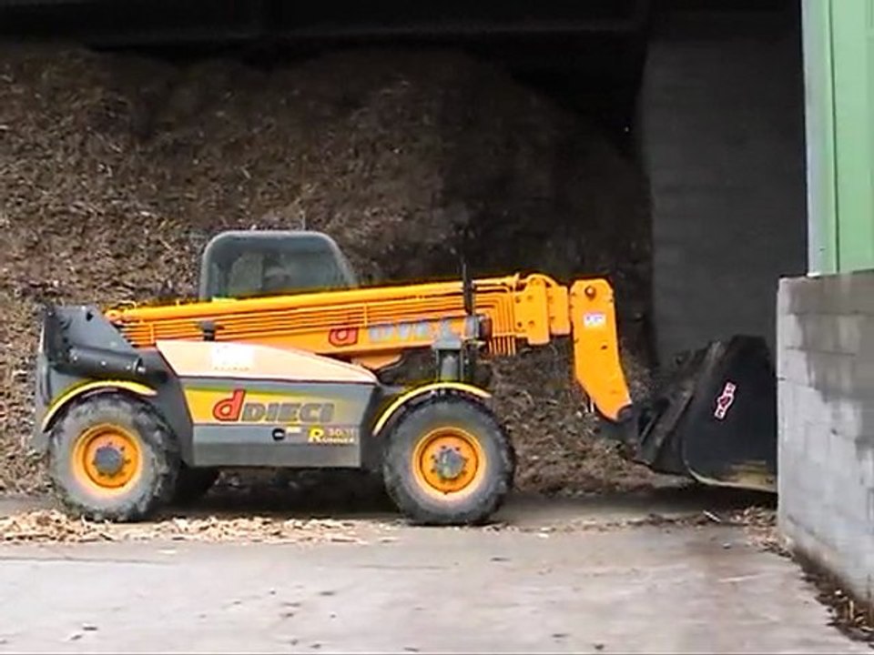 Biomasse pour chauffer des serres de tomates