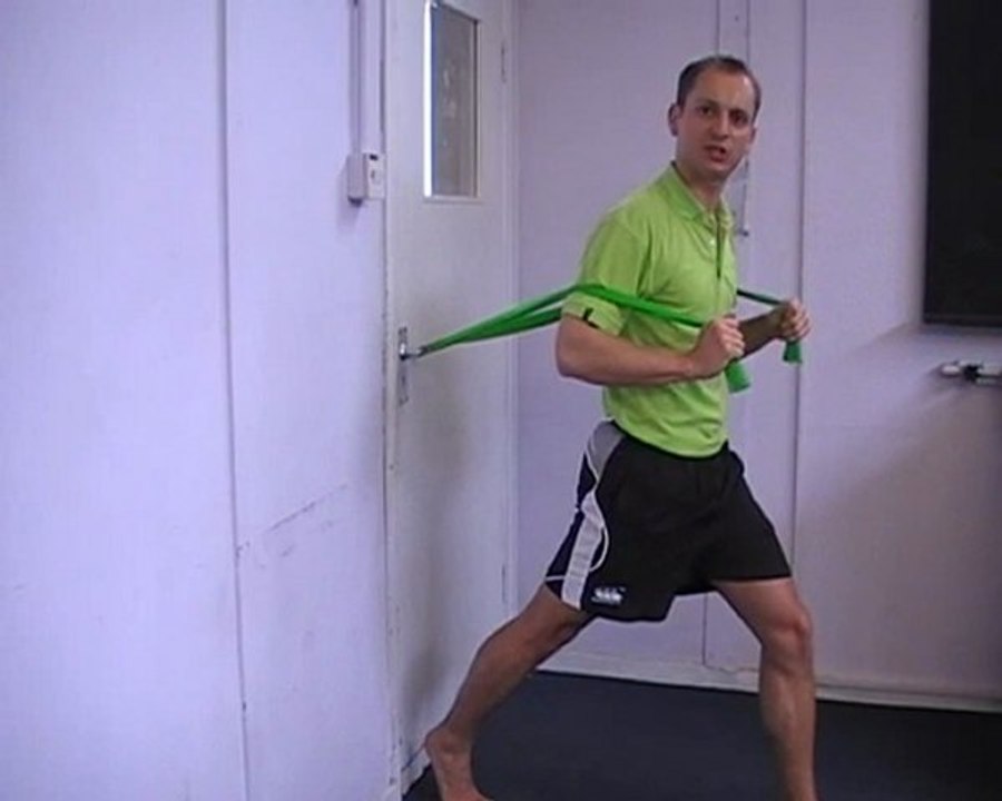 Personal Trainer Dartford - Chest Press (Band)