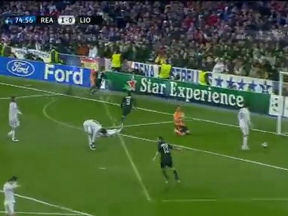 Ligue des Champions Real Madrid 1 - 1 Olympique Lyonnais