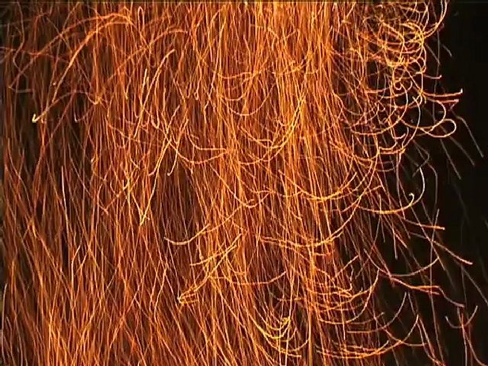 Flammes nues