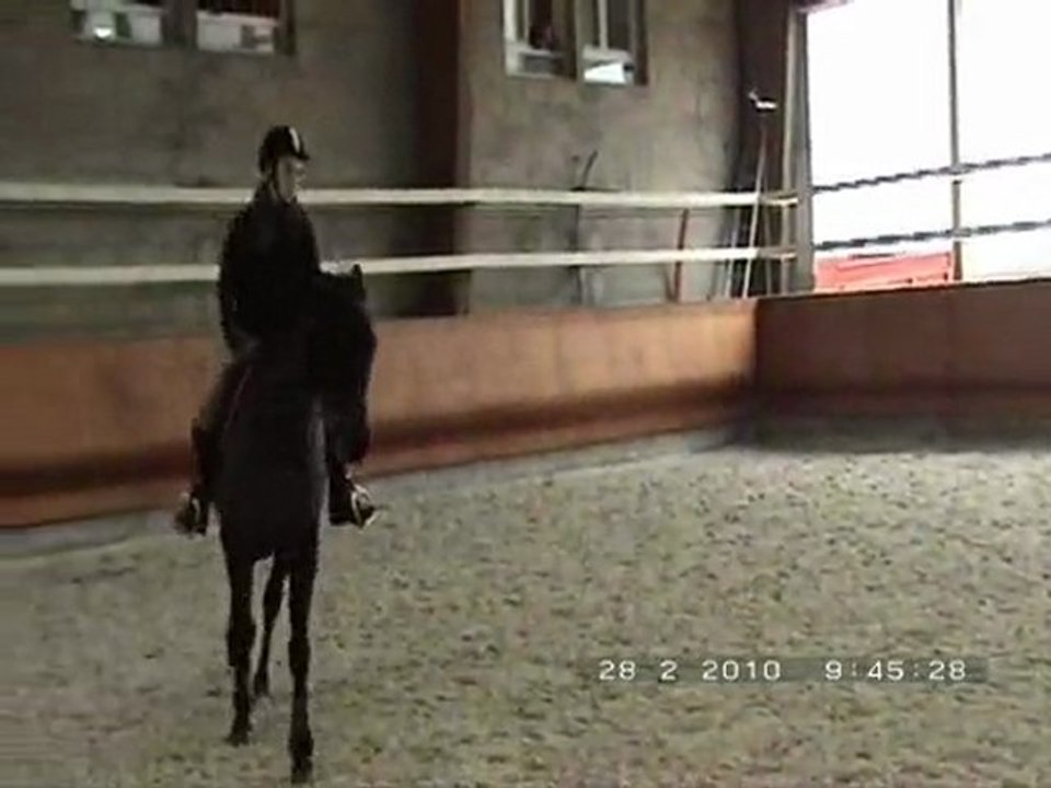 départ au galop du pas