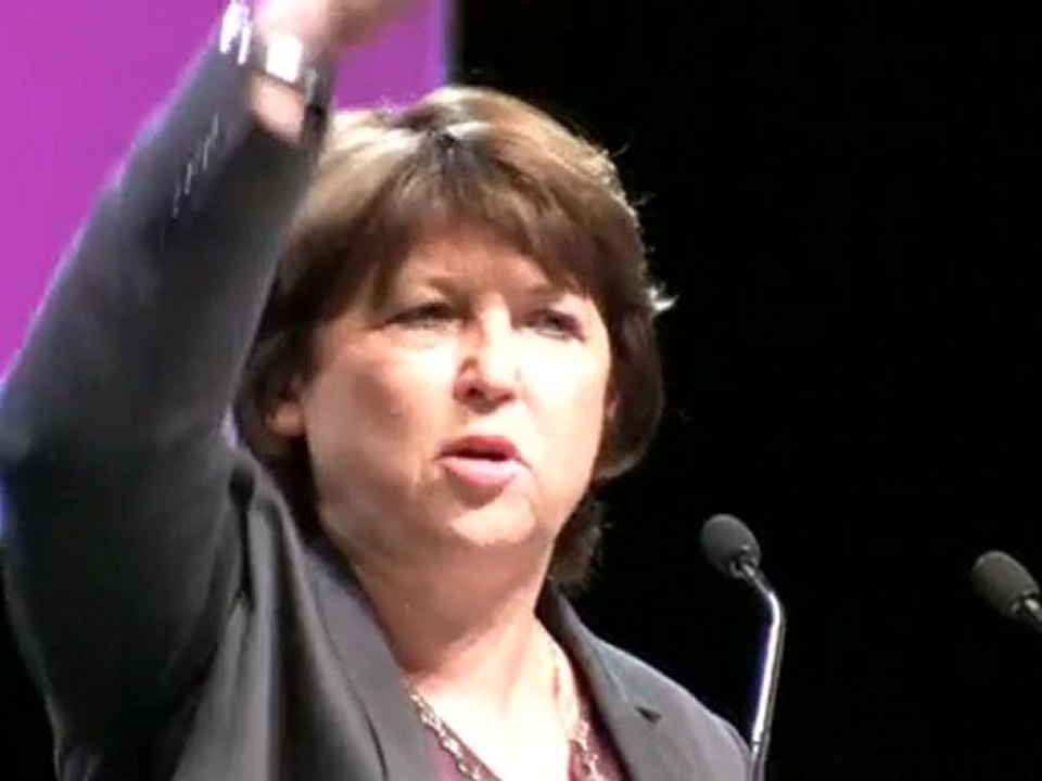Francois Bonneau Martine Aubry Meeting Orléans (17)