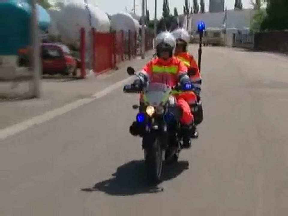 MPS - Une moto pour la Protection Civile du Bas-Rhin
