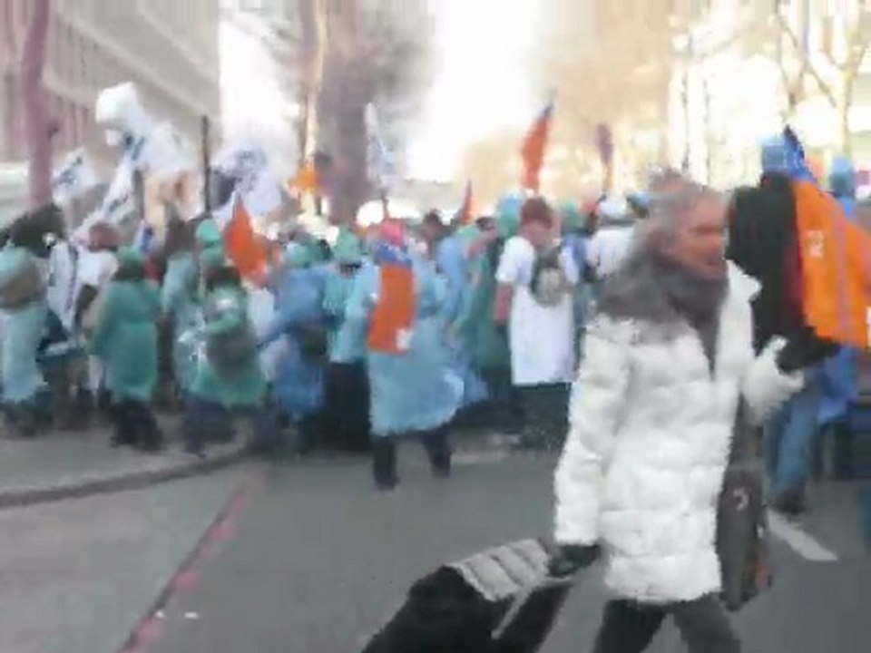 manifestation  filiere infirmiere 11/03/10 CNI