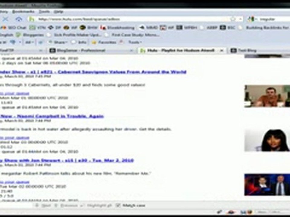 BlogSense - Adding Hulu to Your Blog - Tutorial