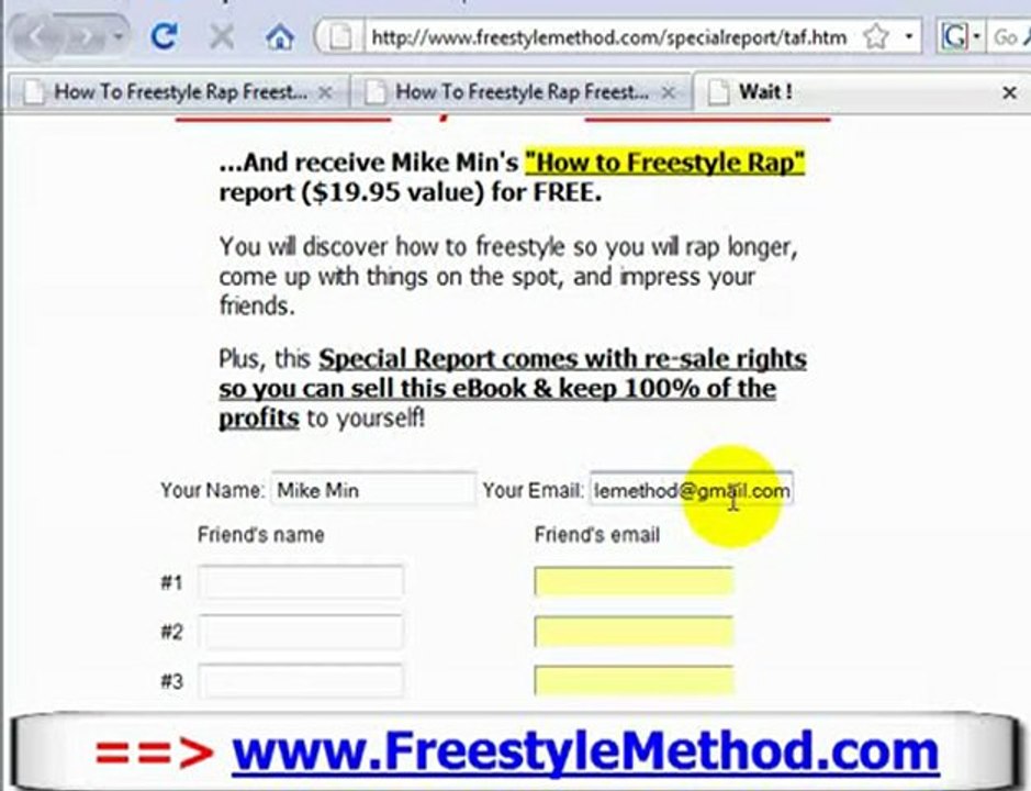 How To Freestyle Rap - How To Rap Tips - Freestyle Method Co