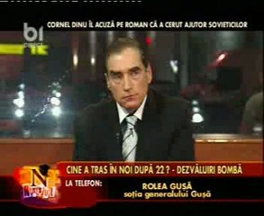 Soţia generalului Stefan Guşă despre  Nina Iliescu