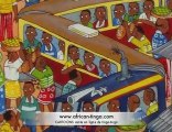 Peintures Africaines, toiles Africaines Cartoons