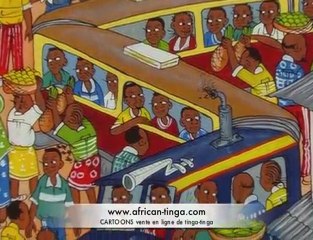 Peintures Africaines, toiles Africaines Cartoons