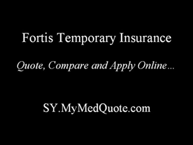 Fortis Short Term Health Insurance Quotes
