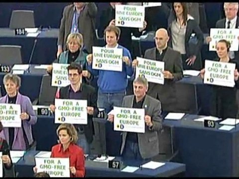 les députés Europe écologie pour une Europe sans OGM