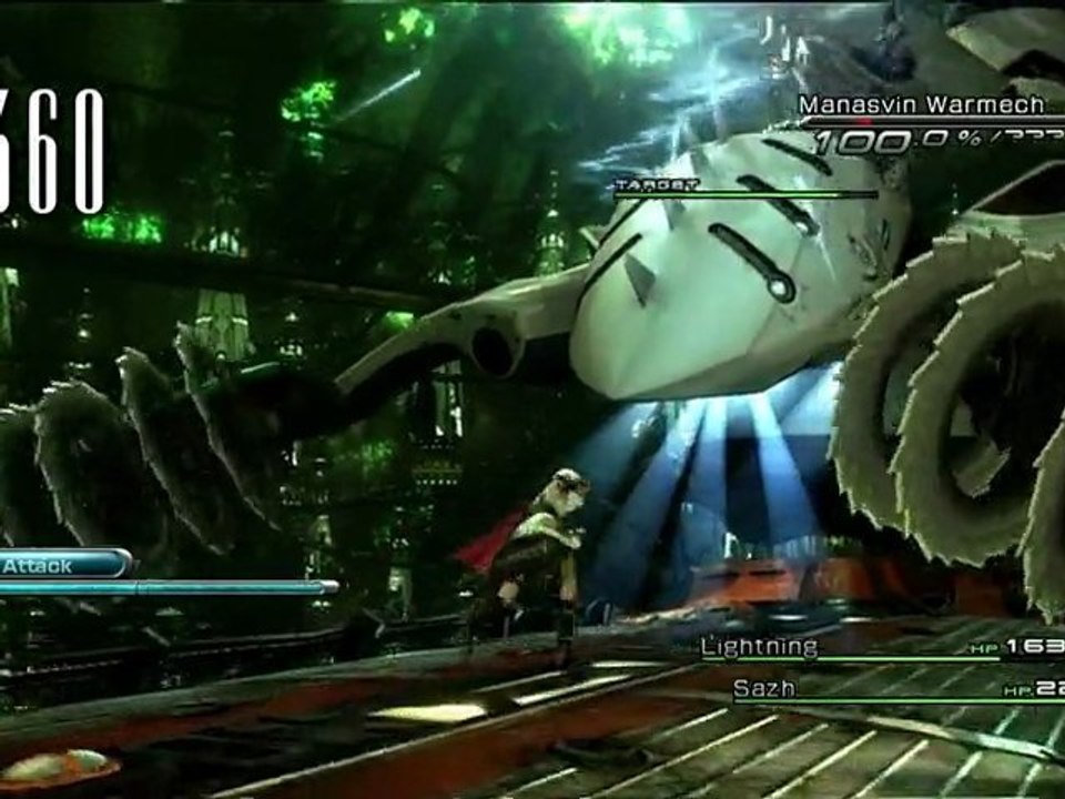 Final Fantasy XIII Comparaison Xbox 360 / PS3