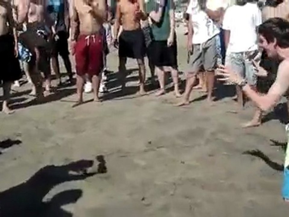 C'est très drole de faire de la corde à sauter