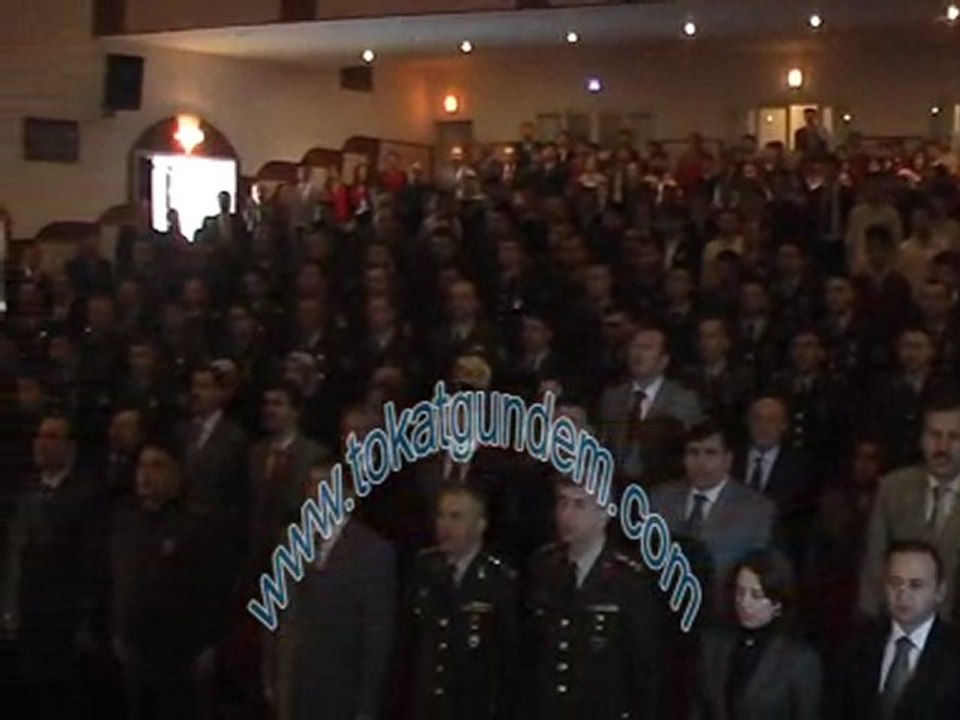 TOKAT  İSTİKLAL MARŞI'NIN KABULÜNÜN 89. YIL DÖNÜMÜ KUTLAMA