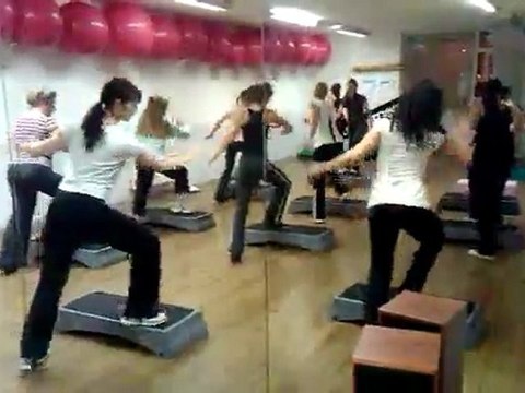 Cours de Step Février 2010 Energie Fitness