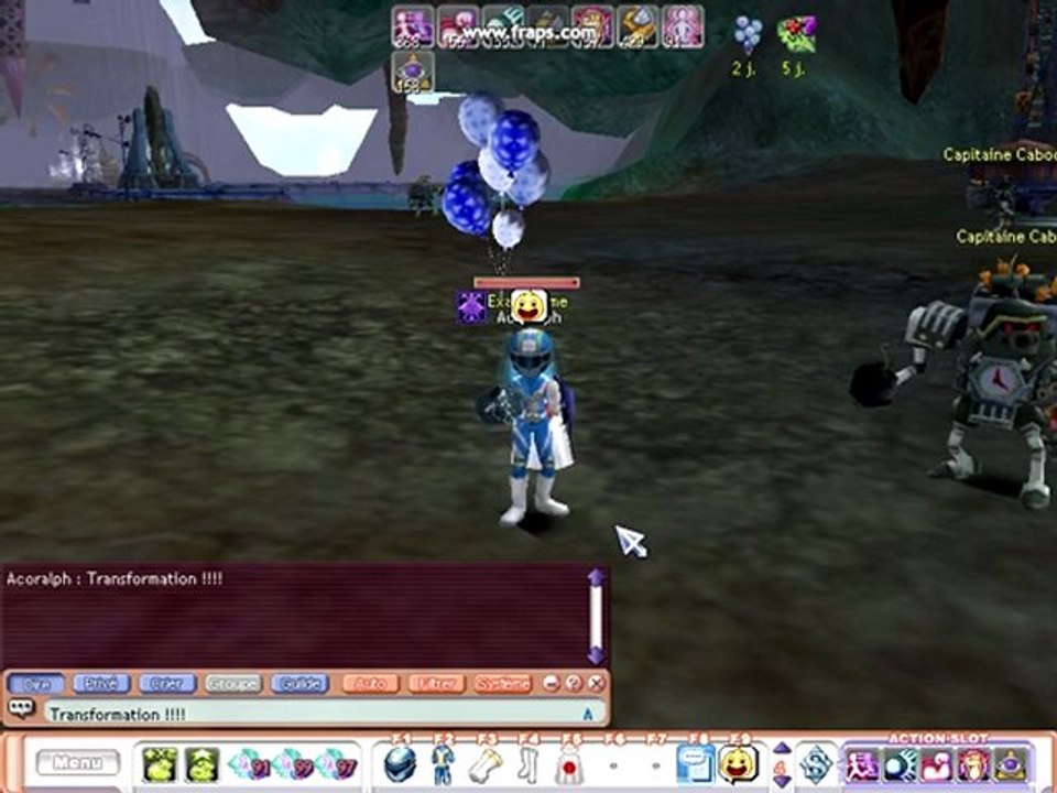FlyFF Acoralph version power Rangers