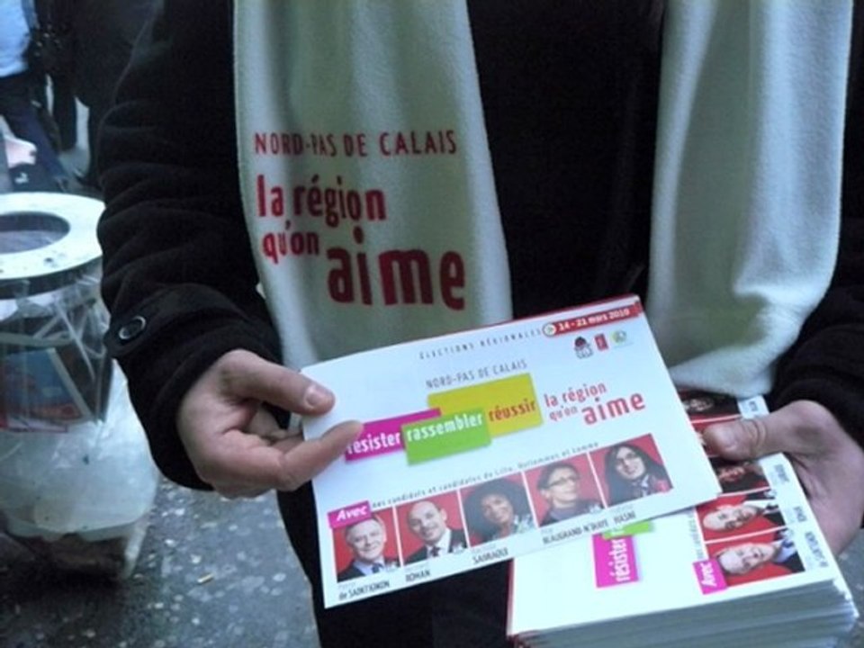 Les jeunes socialistes dans le Nord-Pas de Calais