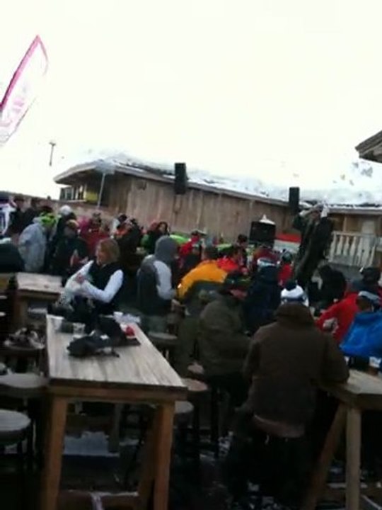 After Ski à la "Folie Douce" .... Ca a du bon !