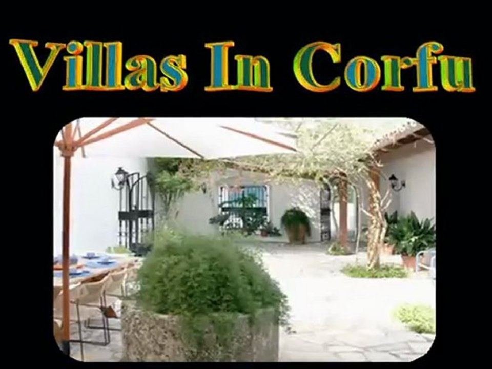 LUXURY VILLAS IN CORFU