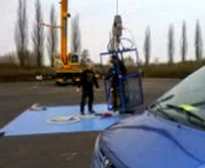 Marie avant saut à l'élastique