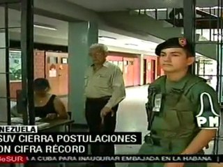 Presenta oposición posibles candidatos en Venezuela