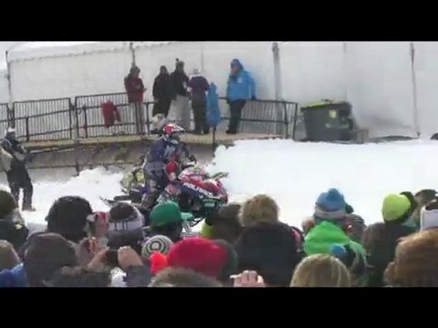 x games tignes 2010 snowmobile moto neige