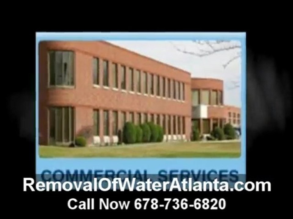 Removal of Water Atlanta - Goodbye Water