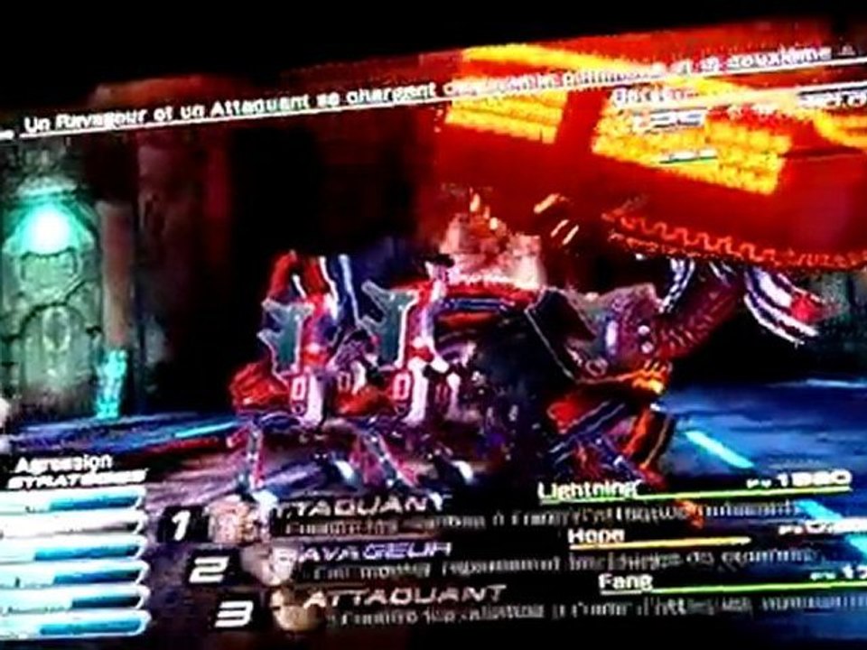 Final fantasy XIII berserk combat