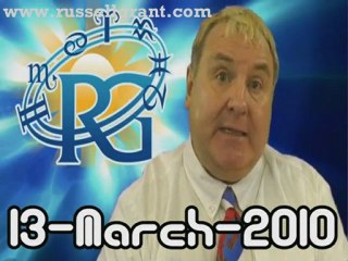 RussellGrant.com Video Horoscope Cancer March Saturday 13th