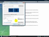 Display Settings for Windows Vista