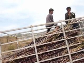 2m12s vues du bus de Chitwan à Kathmandou