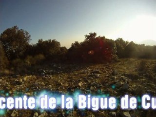vtt descente de la bigue de cuers HD
