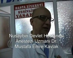 Nusaybin de ilk olan açık beyin amelyatı yapıldı