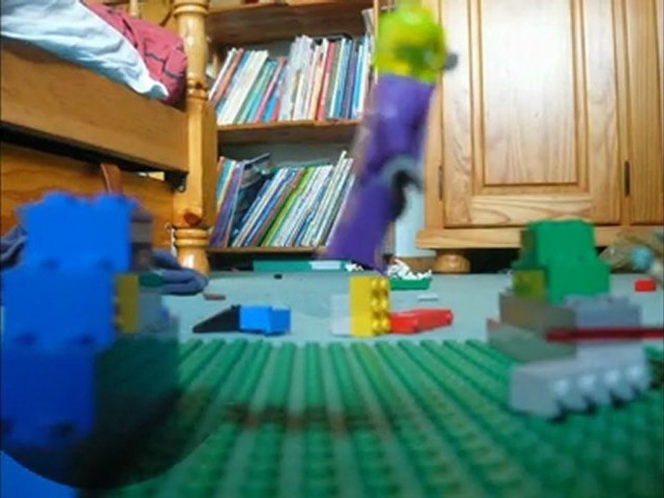 Yoda contre le Joker en Lego